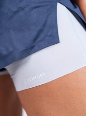 Short Running 2 en 1 LOOPER Femme Made in Italy et Recyclé — TOULON