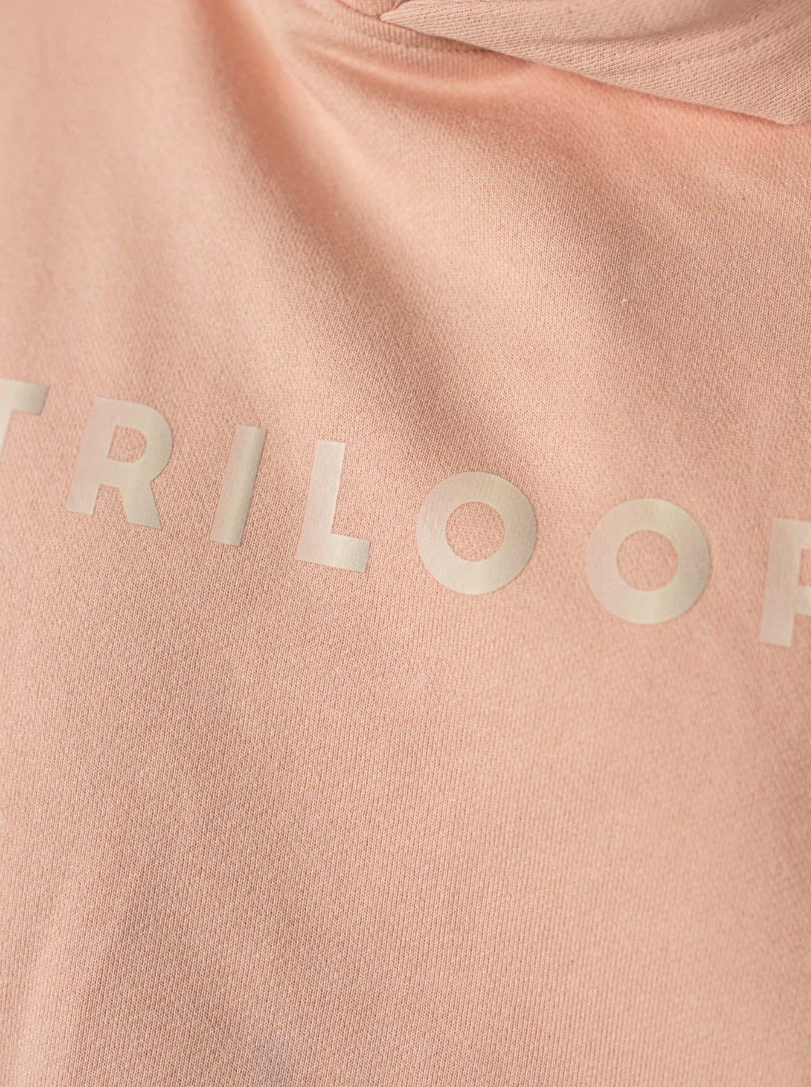 Pull coton Looper Unisexe Oversize Made in Portugal et Bio - Rose