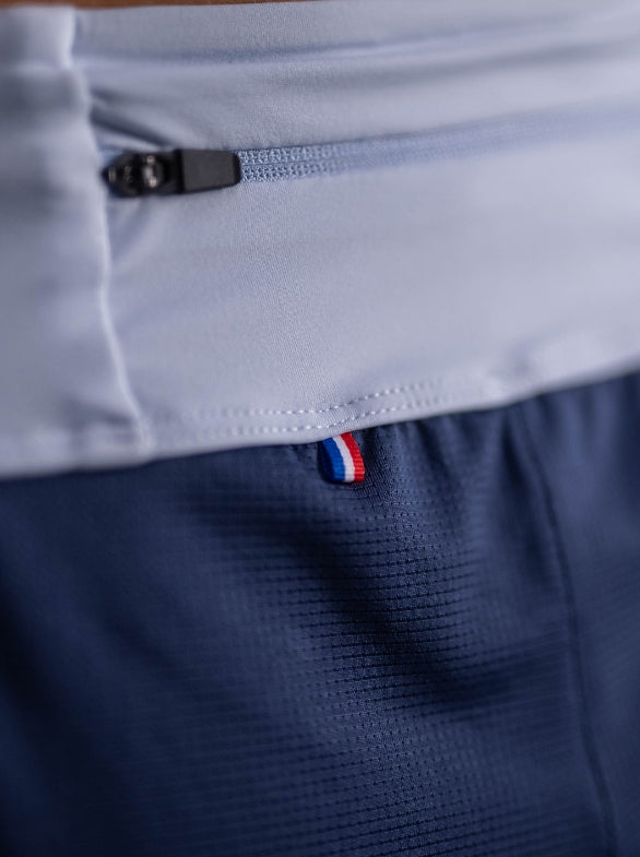 Short Running 2 en 1 LOOPER Femme Made in Italy et Recyclé — TOULON