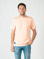 T-shirt coton Looper Unisexe Regular Made in Portugal et Bio - Rose