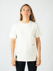 T-shirt coton Looper Unisexe Regular Made in Portugal et Bio - Beige