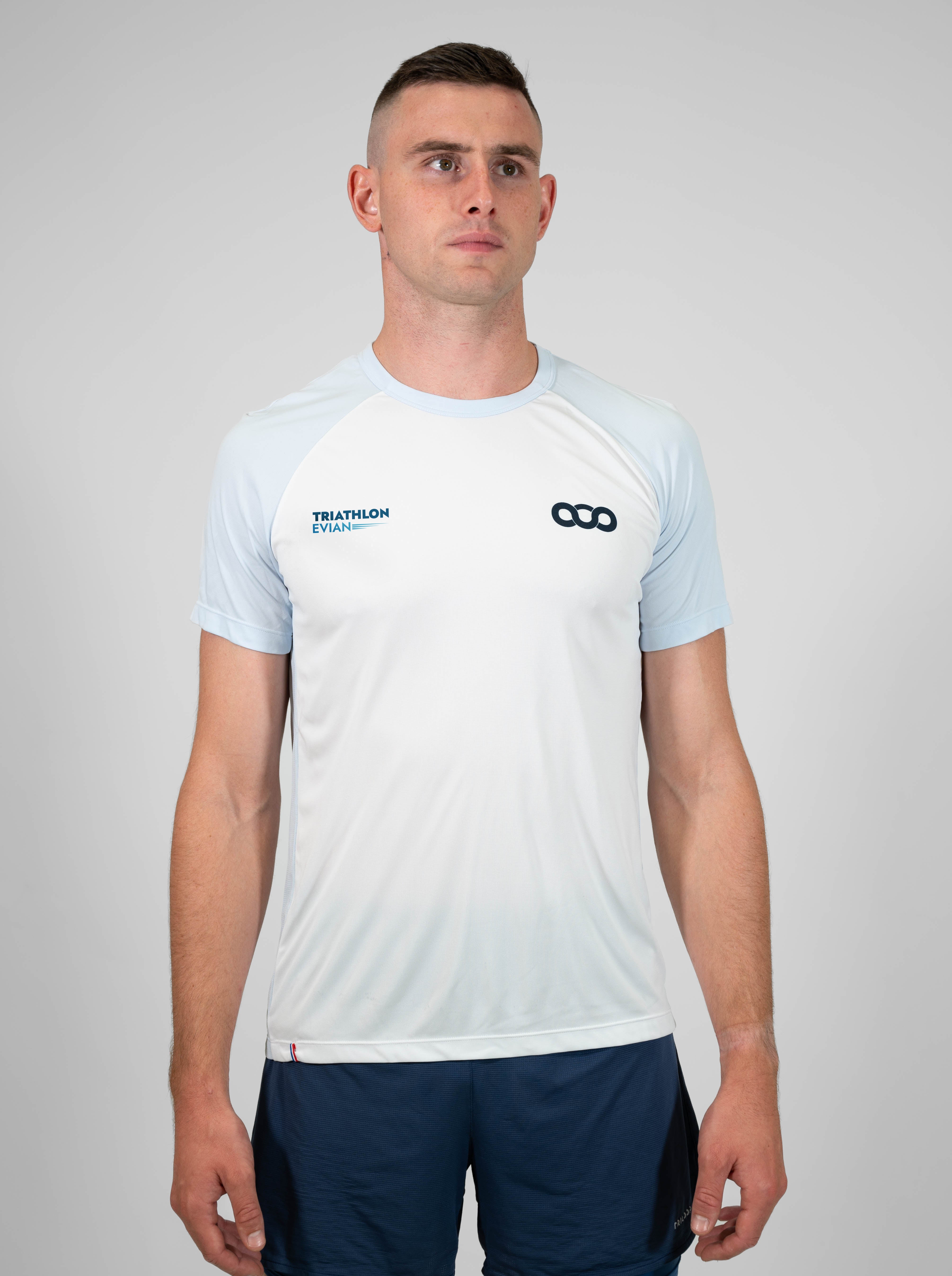 T-Shirt Running Homme Made in France et Recyclé — Triathlon d'Évian