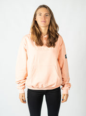 Pull coton Looper Unisexe Oversize Made in Portugal et Bio - Rose