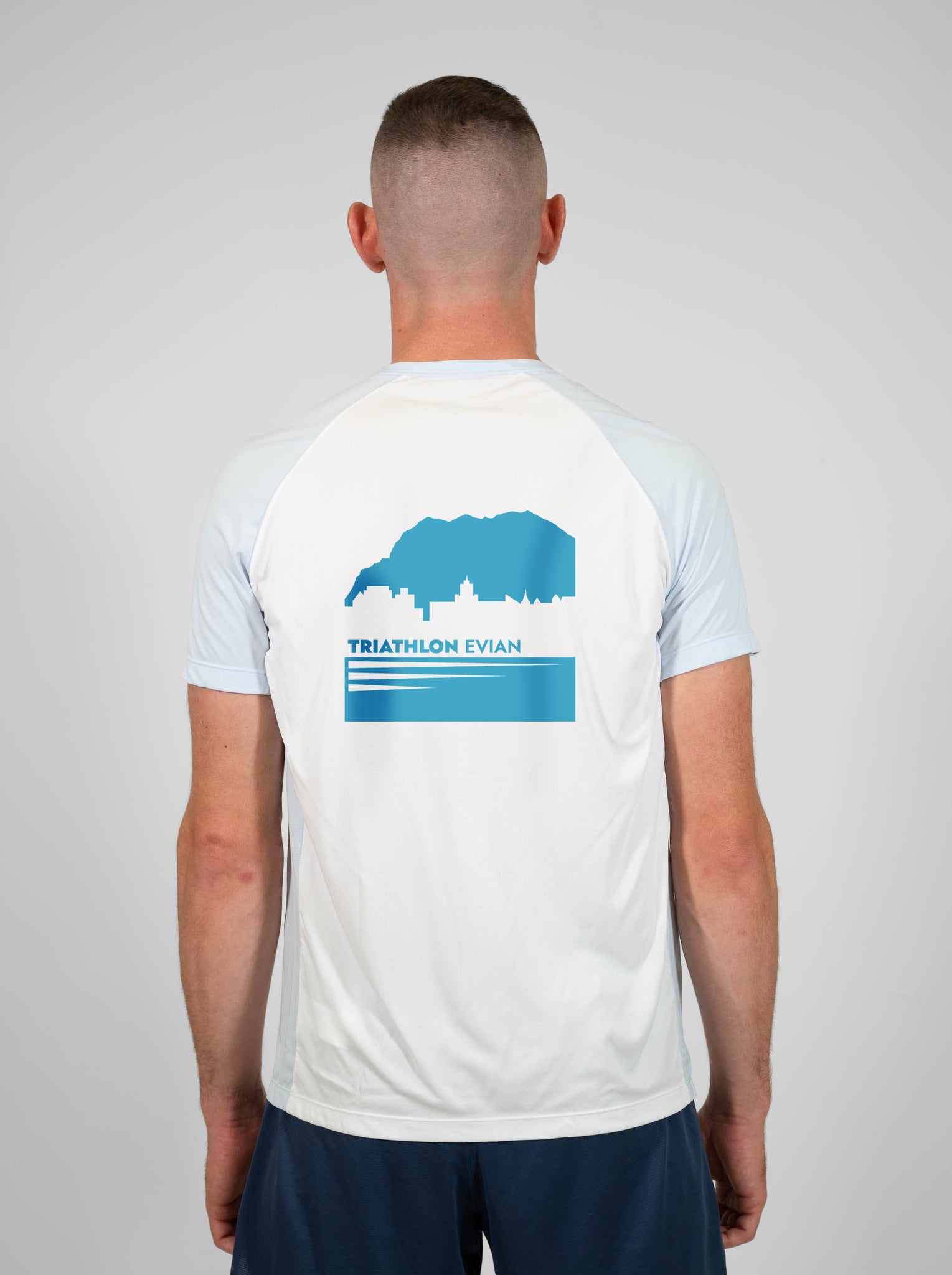 T-Shirt Running Homme Made in France et Recyclé — Triathlon d'Évian