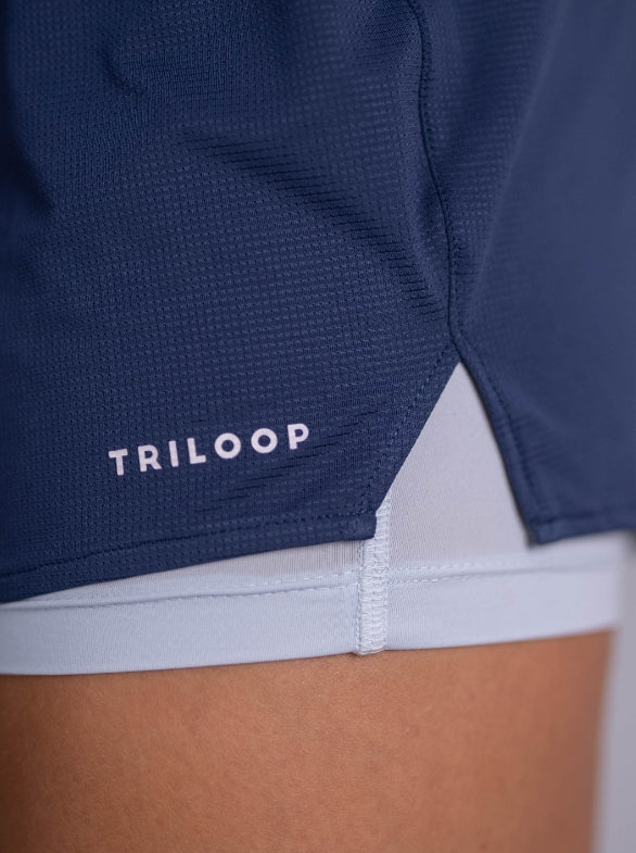 Short Running 2 en 1 LOOPER Femme Made in France et Recyclé — TOULON - Archive Sales