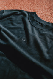 Tee-shirt Manches Longues Coton Bio UNISEXE Made in Portugal - Noir