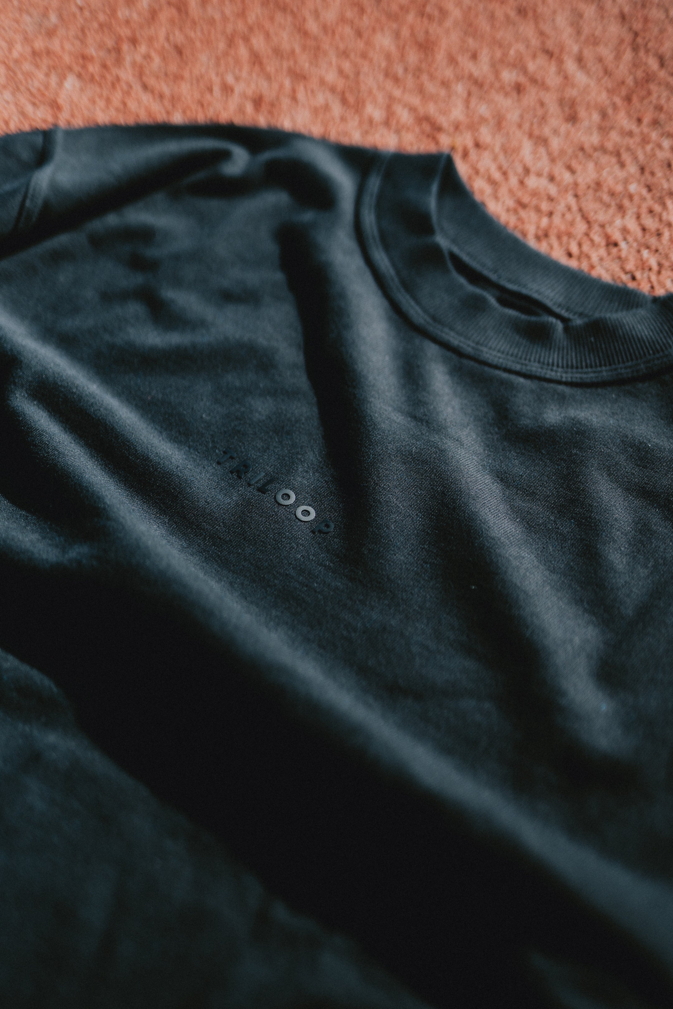 Tee-shirt Manches Longues Coton Bio UNISEXE Made in Portugal - Noir