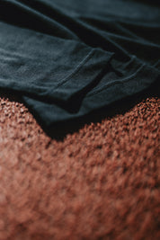 Tee-shirt Manches Longues Coton Bio UNISEXE Made in Portugal - Noir