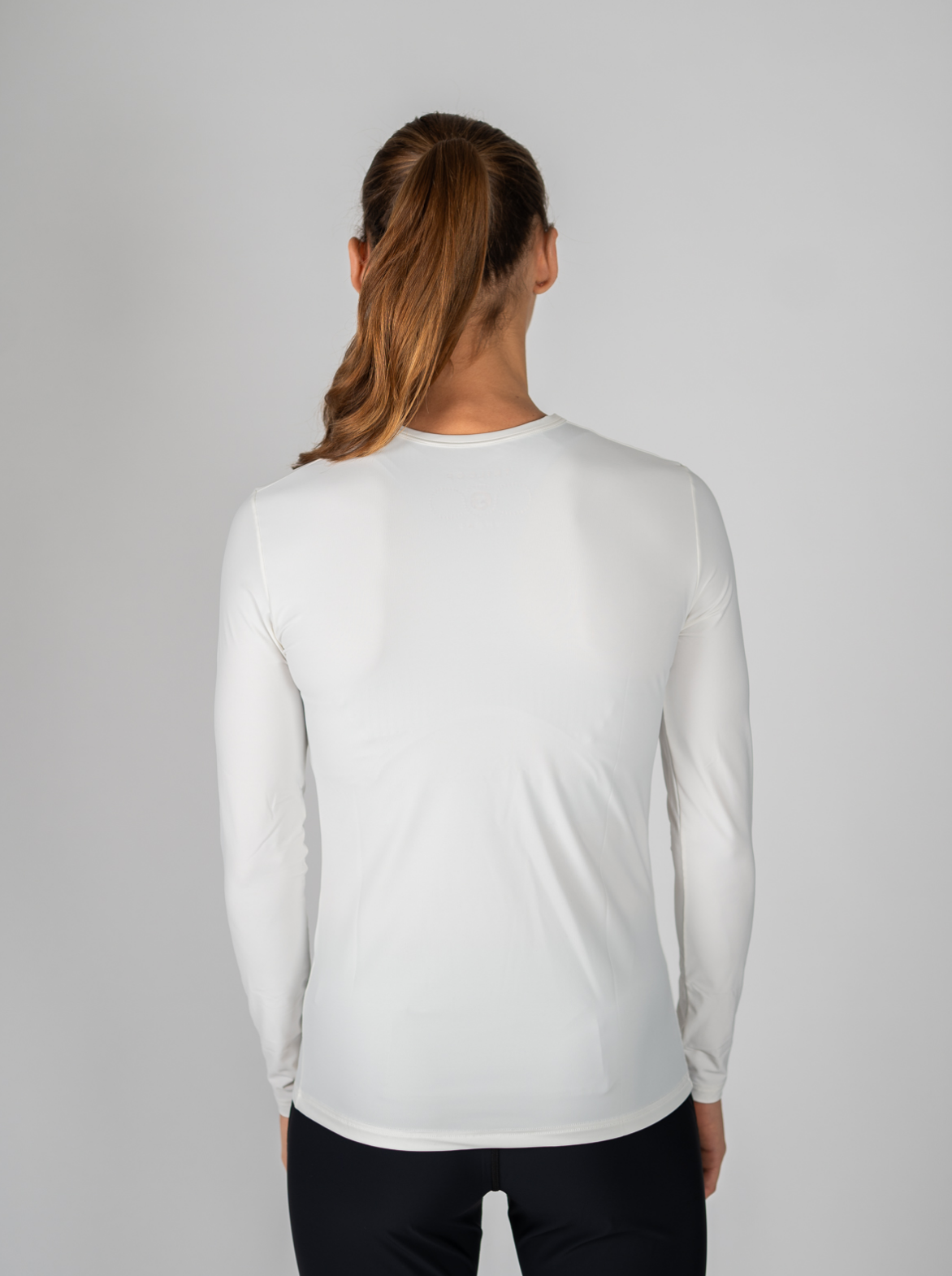T-shirt Manches Longues Technique Femme - Beige - Ventes privées