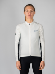 Veste Thermique Mi-saison Cyclisme IMPACT Femme — Beige