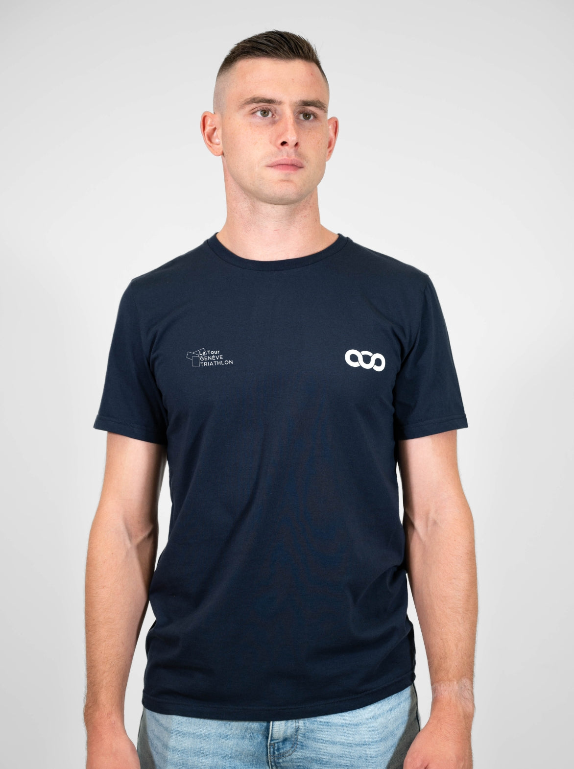 T-shirt coton Homme Made in France et Bio — La Tour Genève Triathlon