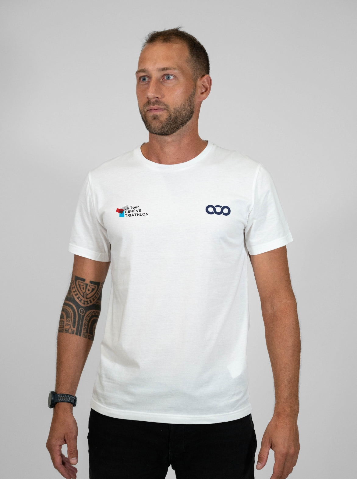 T-shirt coton Homme Made in France et Bio — La Tour Genève Triathlon