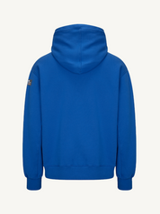 Pull à capuche Coton Bio UNISEXE Made in Portugal - Bleu