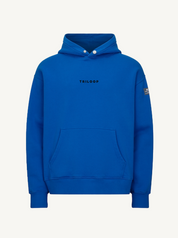 Pull à capuche Coton Bio UNISEXE Made in Portugal - Bleu