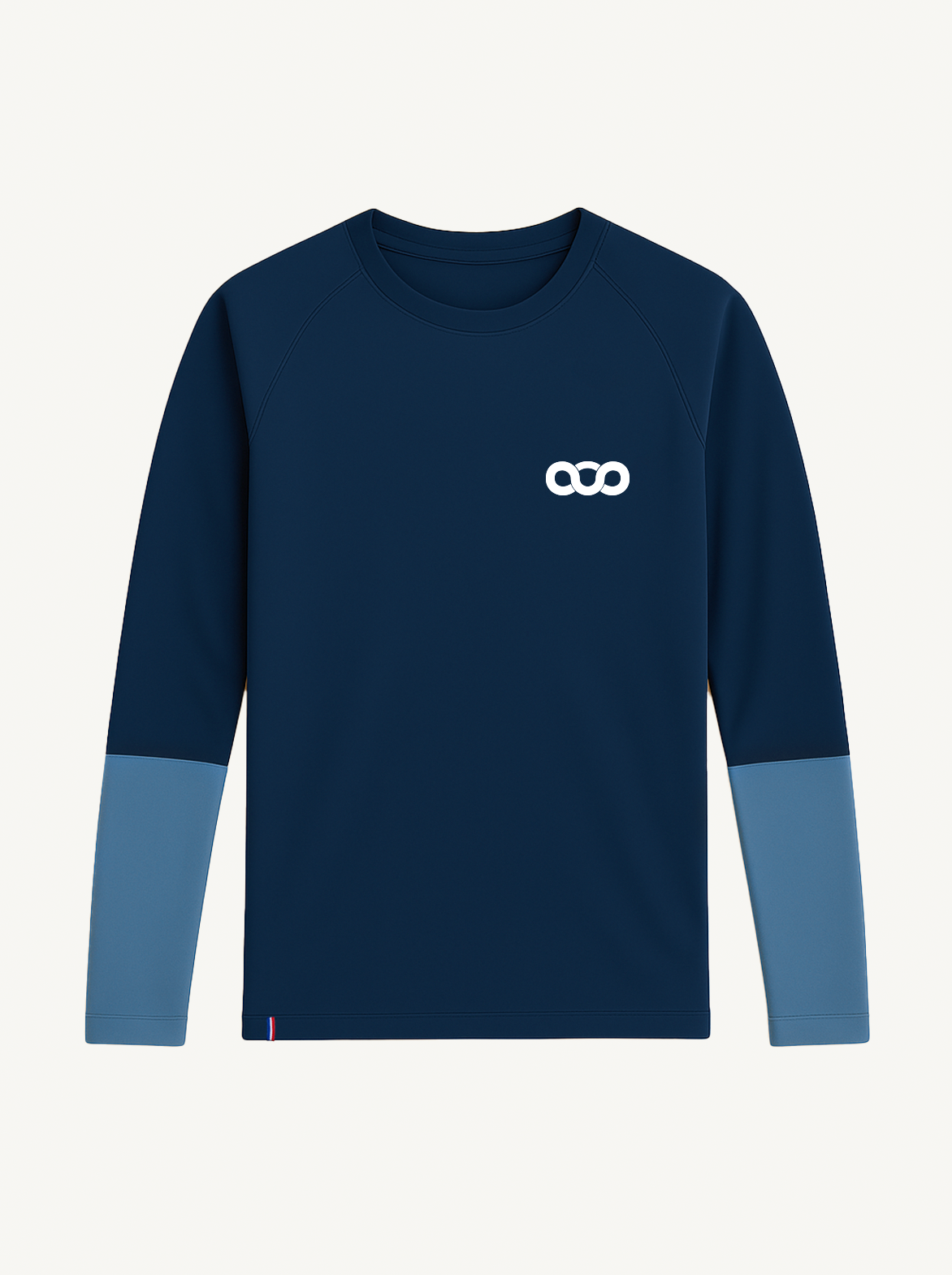 Men's Long Sleeves Running T-Shirt Made in France and Recycled — TOULON