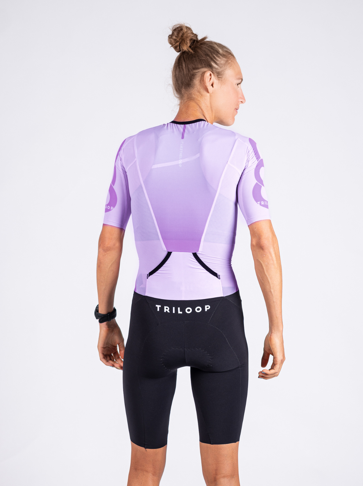 Trifonction IMPACT Femme Made in Italie et Recyclé — PURPLE