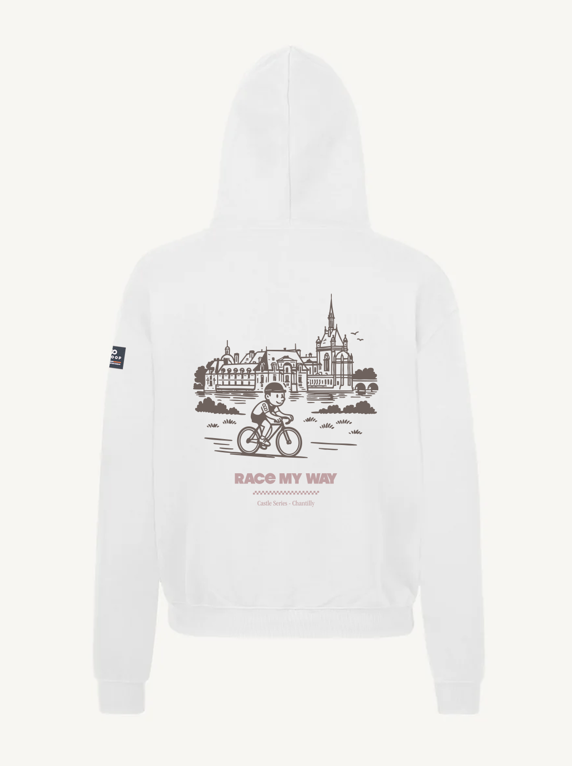 Pull Unisexe Made in Portugal et Coton Bio Blanc — Chantilly