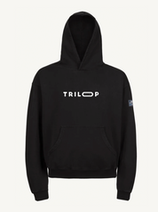 Pull Unisexe Towers Marathon La Rochelle x Triloop Made in Portugal Coton Bio - Noir