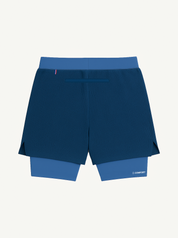 Men's 2-in-1 Running Short Made in France and Recycled — TOULON 