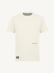 T-shirt coton Looper Unisexe Regular Made in Portugal et Bio - Beige