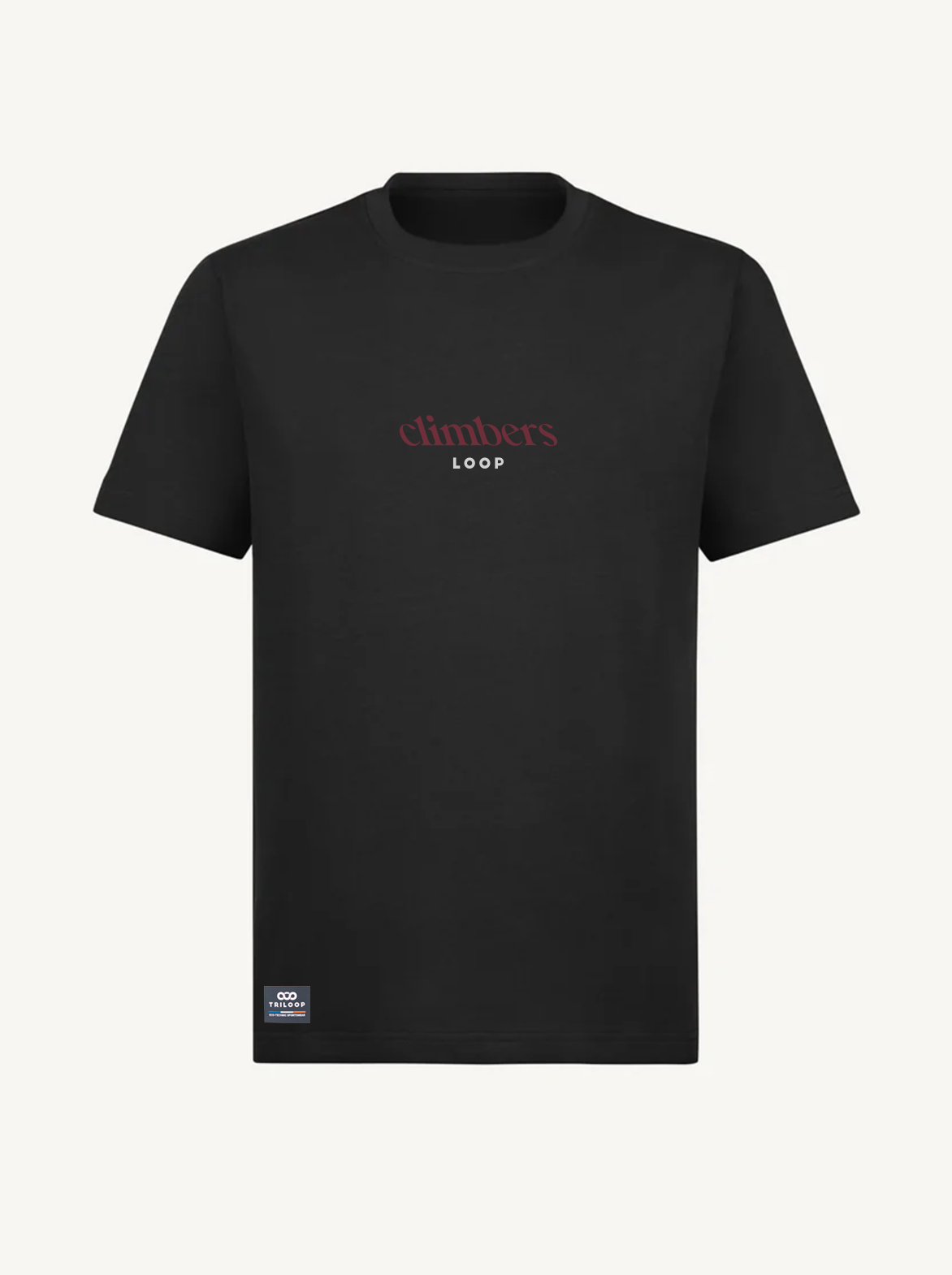 T-shirt Unisexe Only For Climbers x Officine Mattio Made in Europe Coton Bio - Noir