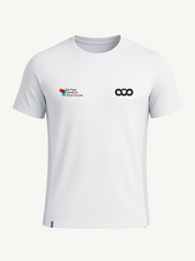 T-shirt Running Unisexe La Tour Genève Triathlon x Triloop Made in Italy - Blanc