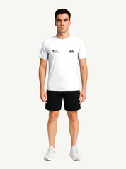 T-shirt Running Unisexe La Tour Genève Triathlon x Triloop Made in Italy - Blanc