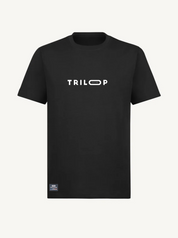 T-shirt Unisexe Towers Marathon La Rochelle x Triloop Made in Portugal Coton Bio - Noir