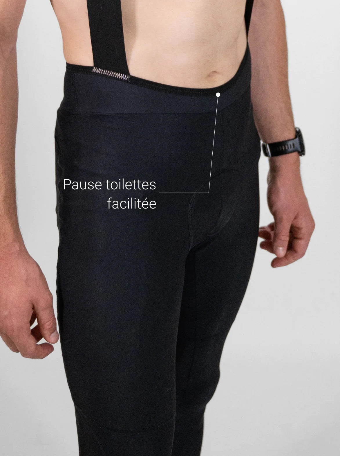 Cuissard à Bretelles Homme FLYIFE – Thermique, Rembourré 8D, Séchage Rapide, Pour Vélo De Route, VTT Et équitation Hiver - 2