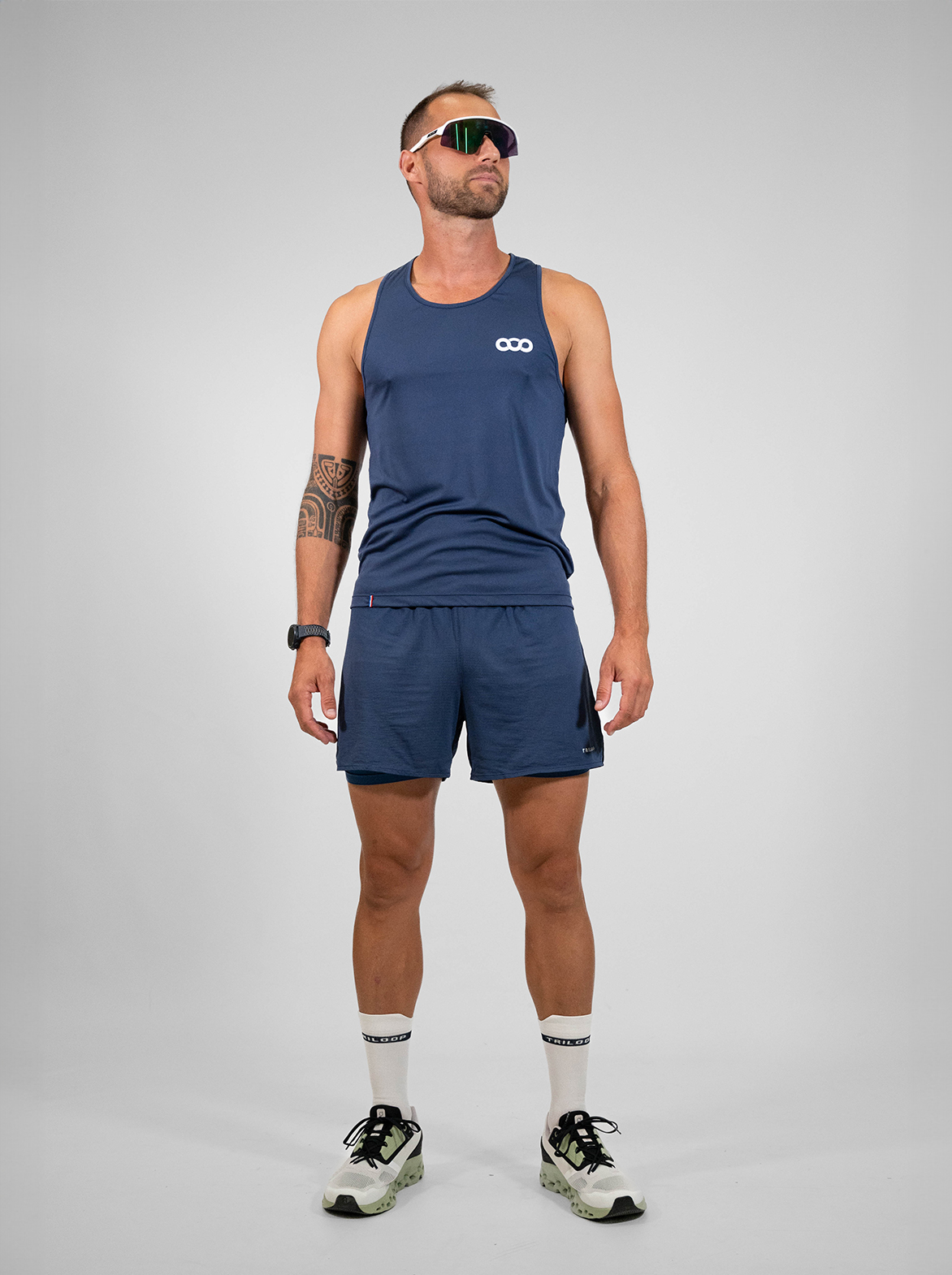 Men's Running Tank Top Made in France and Recycled — TOULON