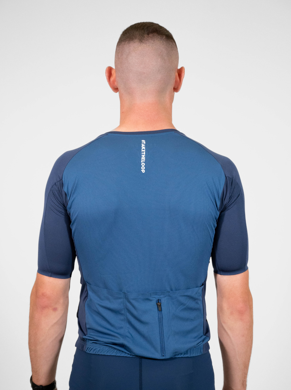 Men's cycling jersey Made in Italy and Recycled — TOULON