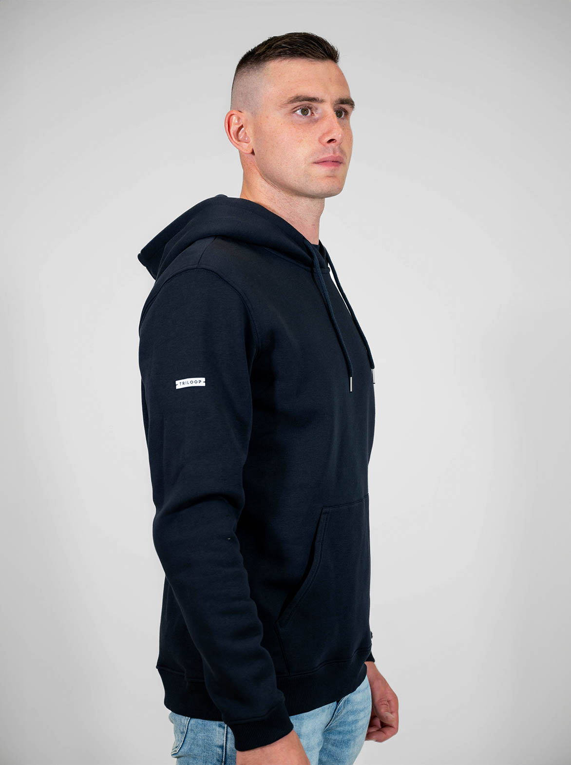 Men's Cotton Hoodie Made in France and Organic