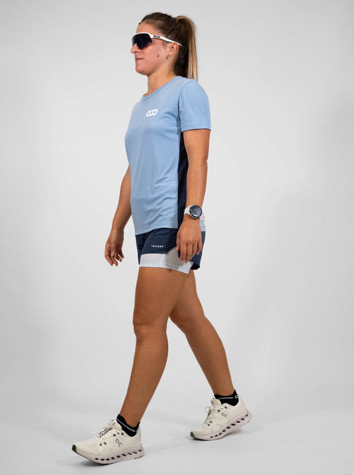 T-Shirt Running LOOPER Femme Made in France et Recyclé — BOSA