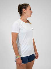 Women's Sustainable Running T-Shirt Made in France — SANTORIN