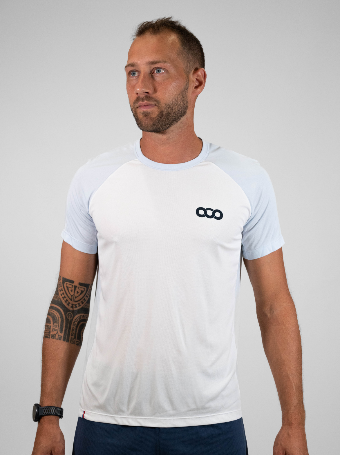 Men's Sustainable Running T-Shirt Made in France — SANTORIN