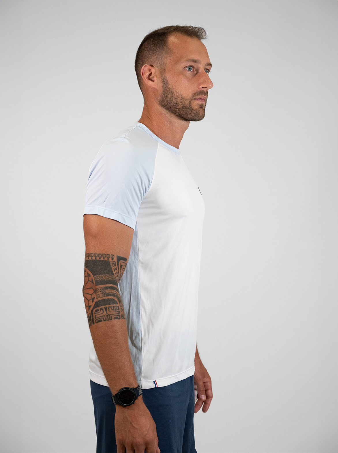 T-Shirt Running LOOPER Homme Made in France et Recyclé — SANTORIN