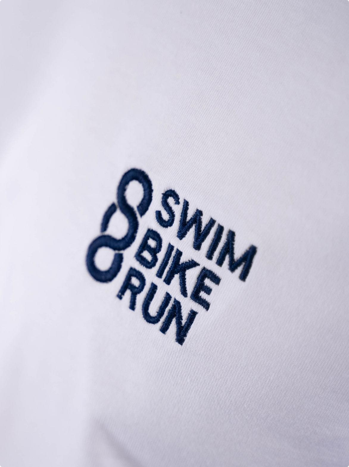 Women's Cotton T-shirt Made in France and Organic — Swim Bike Run