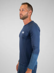 T-Shirt manches longues Running Homme Made in France et Recyclé - TOULON - Ventes privées