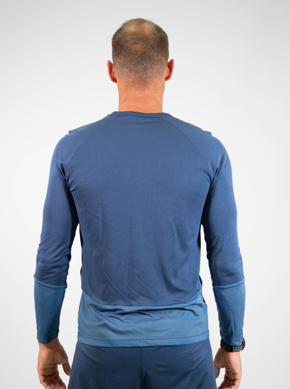 Men's Long Sleeves Running T-Shirt Made in France and Recycled — TOULON