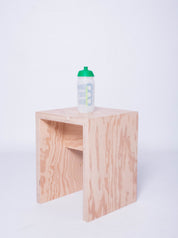 Transparent biodegradable water bottle