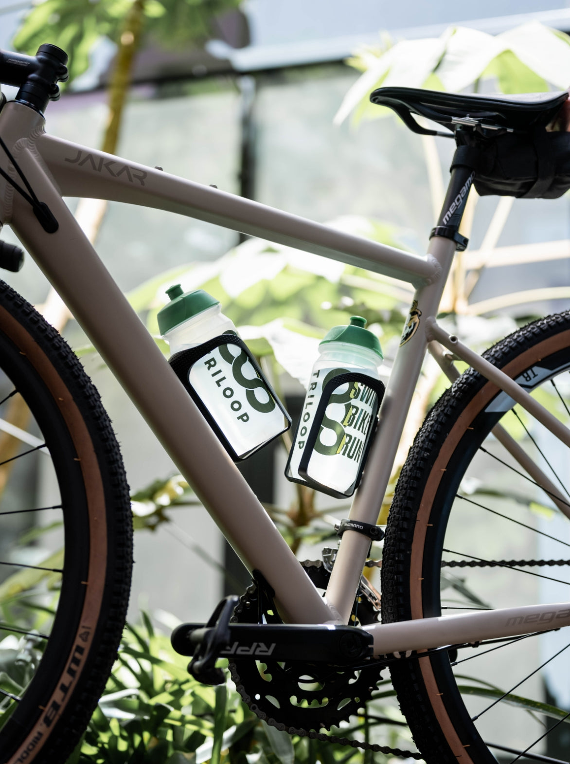 Transparent biodegradable water bottle