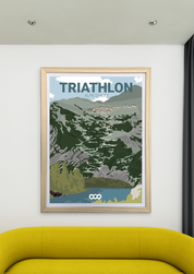 Poster Triathlon Alpe d'Huez