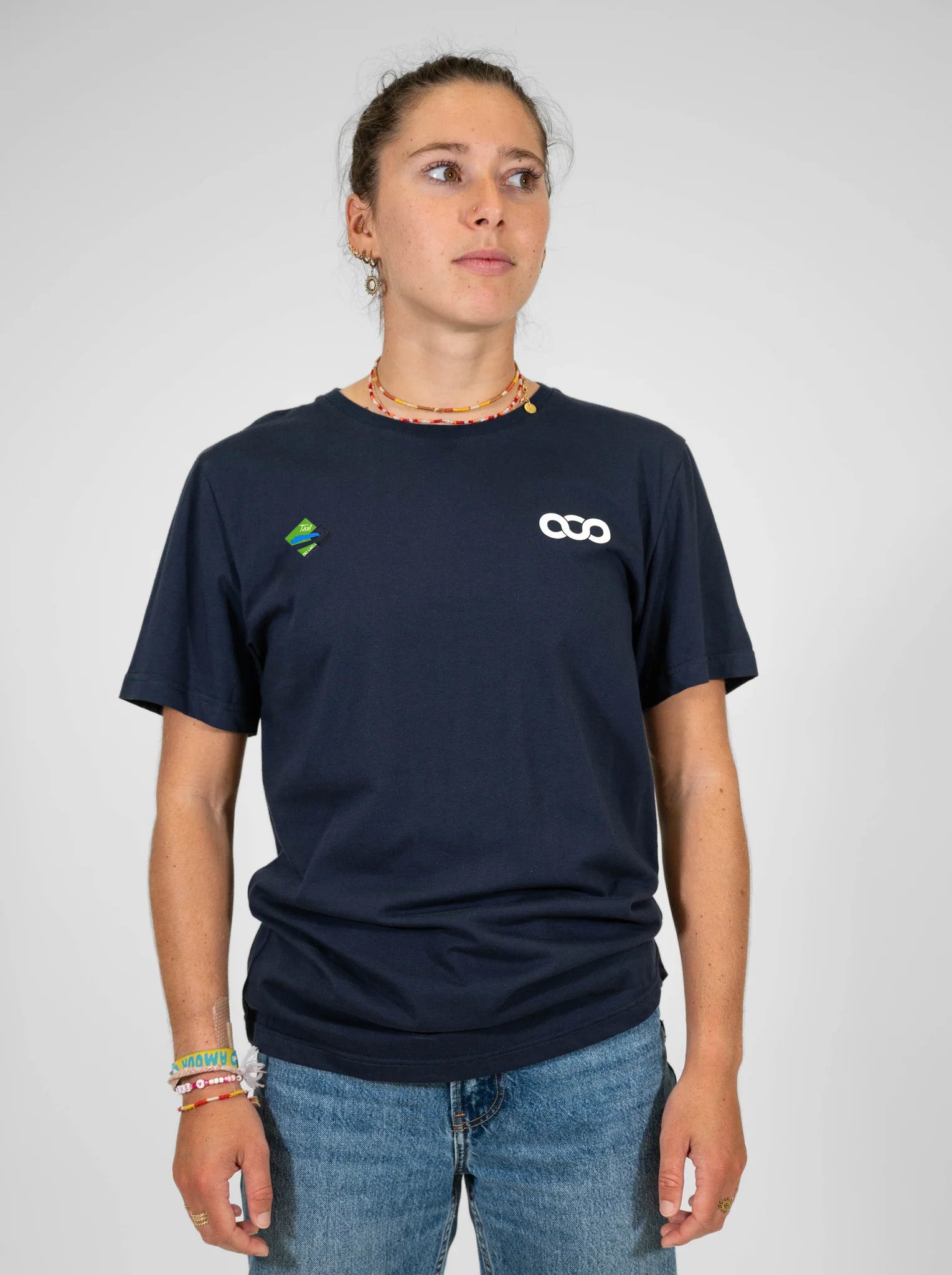 T-shirt coton Femme Made in France et Bio — Trail du Lac de Paladru