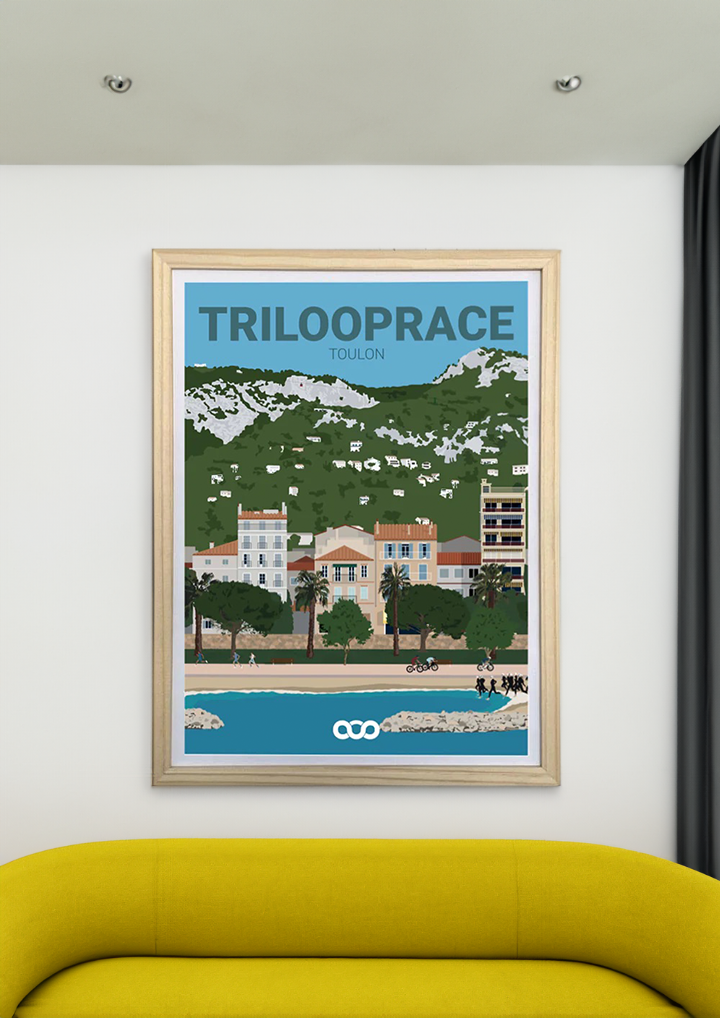 Aix-en-Provence Triathlon Poster