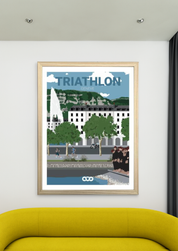 Poster Triathlon Genève