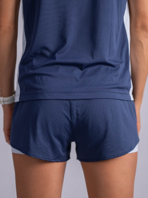 Women's 2-in-1 Running Shorts Made in France and Recycled — TOULON 