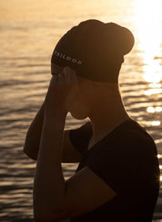 Bonnet de bain — Swim Bike Run — Noir
