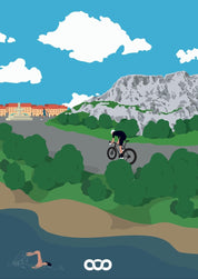 Aix-en-Provence Triathlon Poster